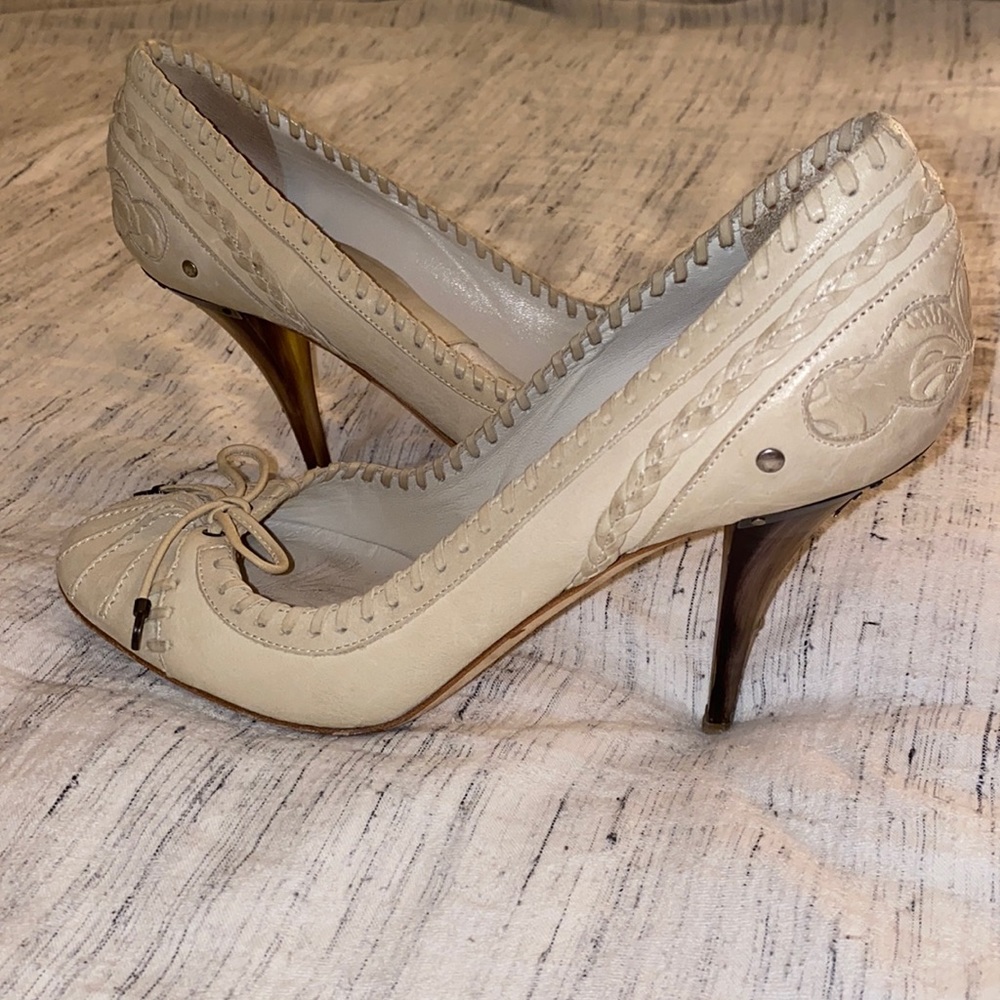 Dior Chevre Country Blank Heels